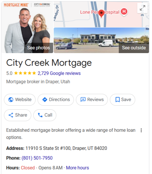 city mortage gbp