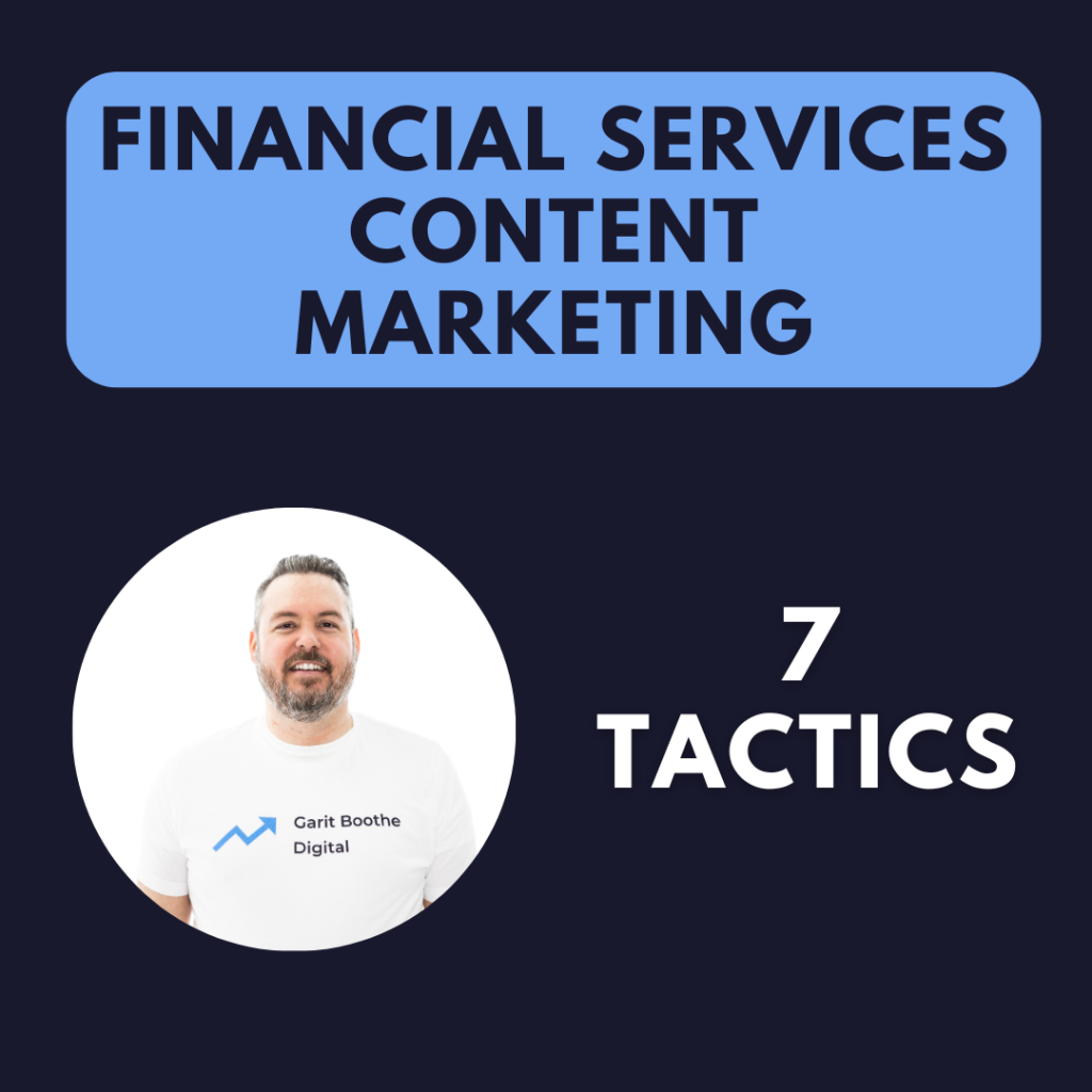 financial services content marketing