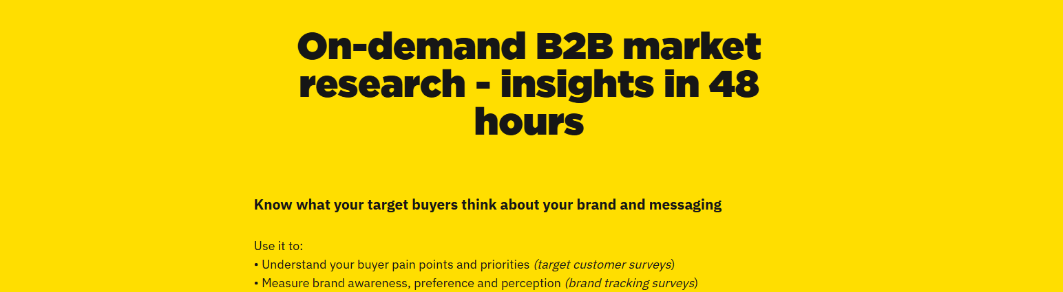 website copy example